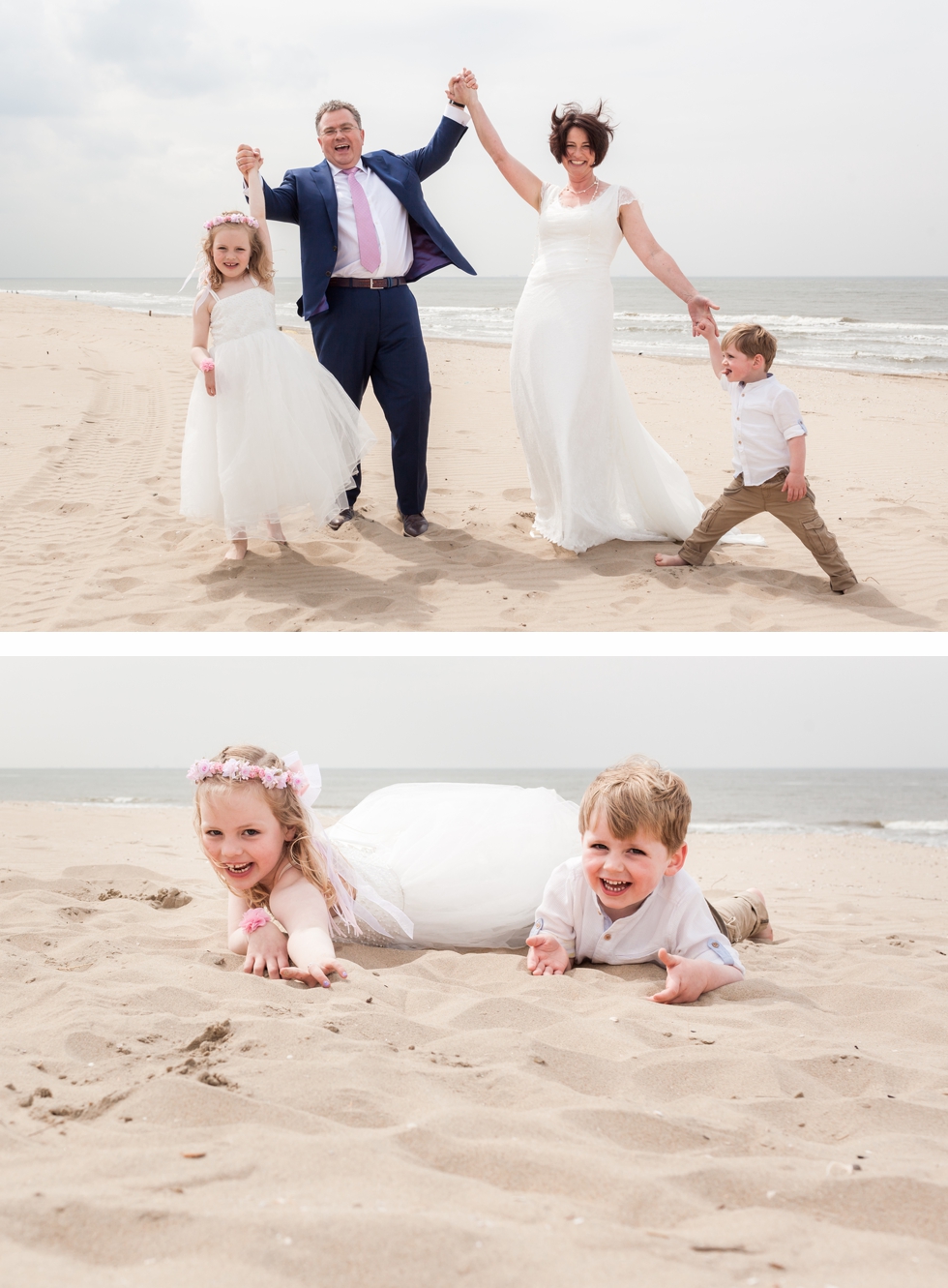 Bruidsfotografie Wit Sand